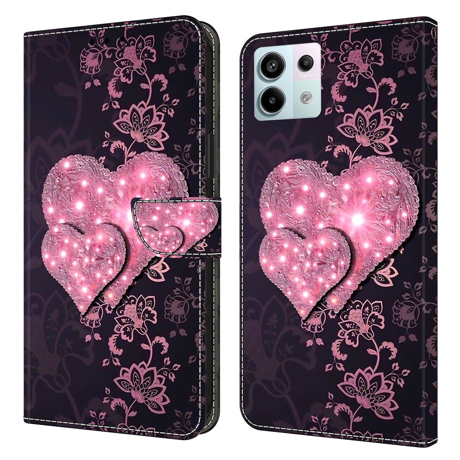 For Xiaomi Redmi Note 13 Pro 5G / Poco X6 5G Case 3D Pattern Printing Leather Wallet Phone Shell For Xiaomi Redmi Note 13 Pro 5G / Poco X6 5G Case 3D Pattern Printing Leather Wallet Phone Shell